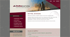 Desktop Screenshot of deltasurvey.com